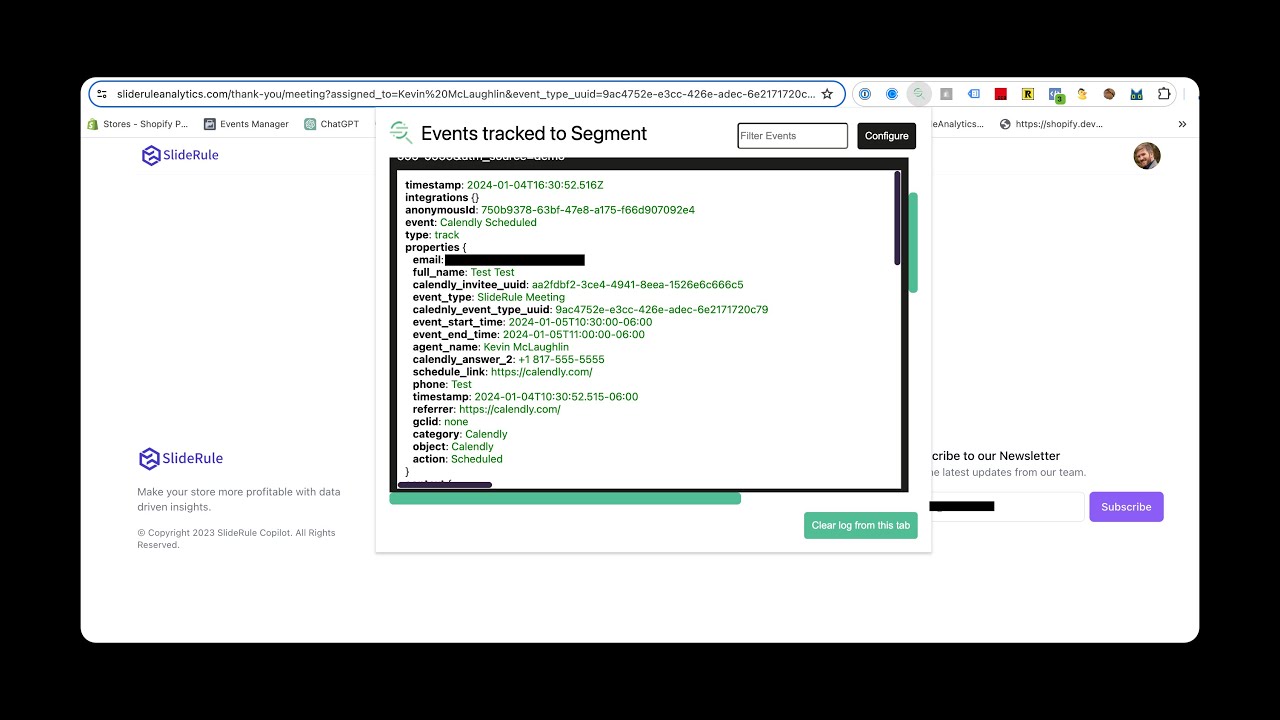 Tracking Calendly Meeting Bookings in Segment using Google Tag Manager
