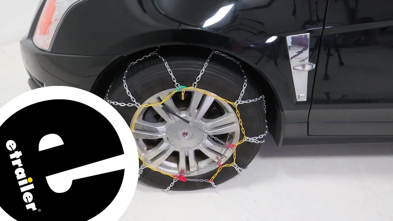 etrailer Titan Chain Alloy Snow Tire Chains Review YouTube