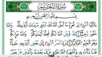 الشيخ يوسف نوح احمد _الازرق برواية ورش عن نافع سورة  التحريم