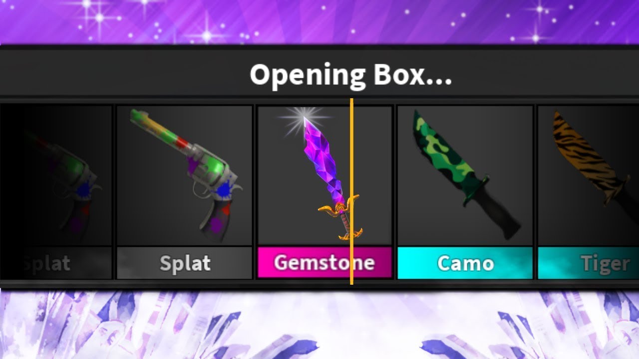 I UNBOXED THE GEMSTONE KNIVE!!! (MM2 SANDBOX) - YouTube