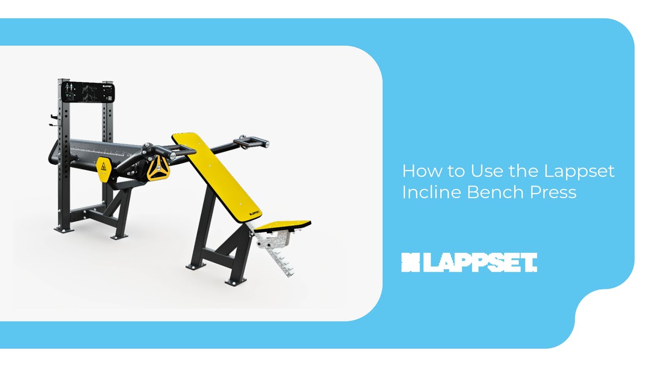 Lappset Sisu | How to Use the Sisu Incline Bench Press