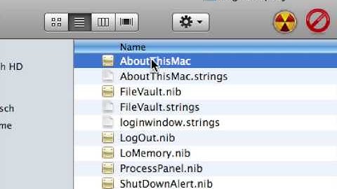 How to change the "About this Mac" Systeminformations