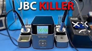 Best JBCstyle Soldering Station  AiXun T420D  Review and Teardown [ENG SUBS]