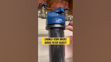 How to change your water filter easily #shorts