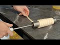 東歐百年經典小吃,捷克道地煙囪捲製作技能/Chimney Cake Making Skills-台灣街頭美食