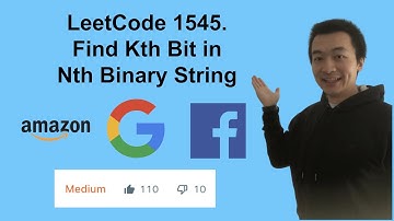 LeetCode 1545. Find Kth Bit in Nth Binary String - Interview Prep Ep 90