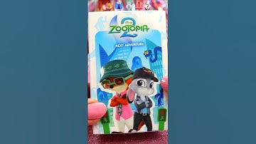 ASMR UNBOXING Disney Zootopia 2 Blind Box Review ❤️#shorts #asmr #disney #zootopia #trending #viral