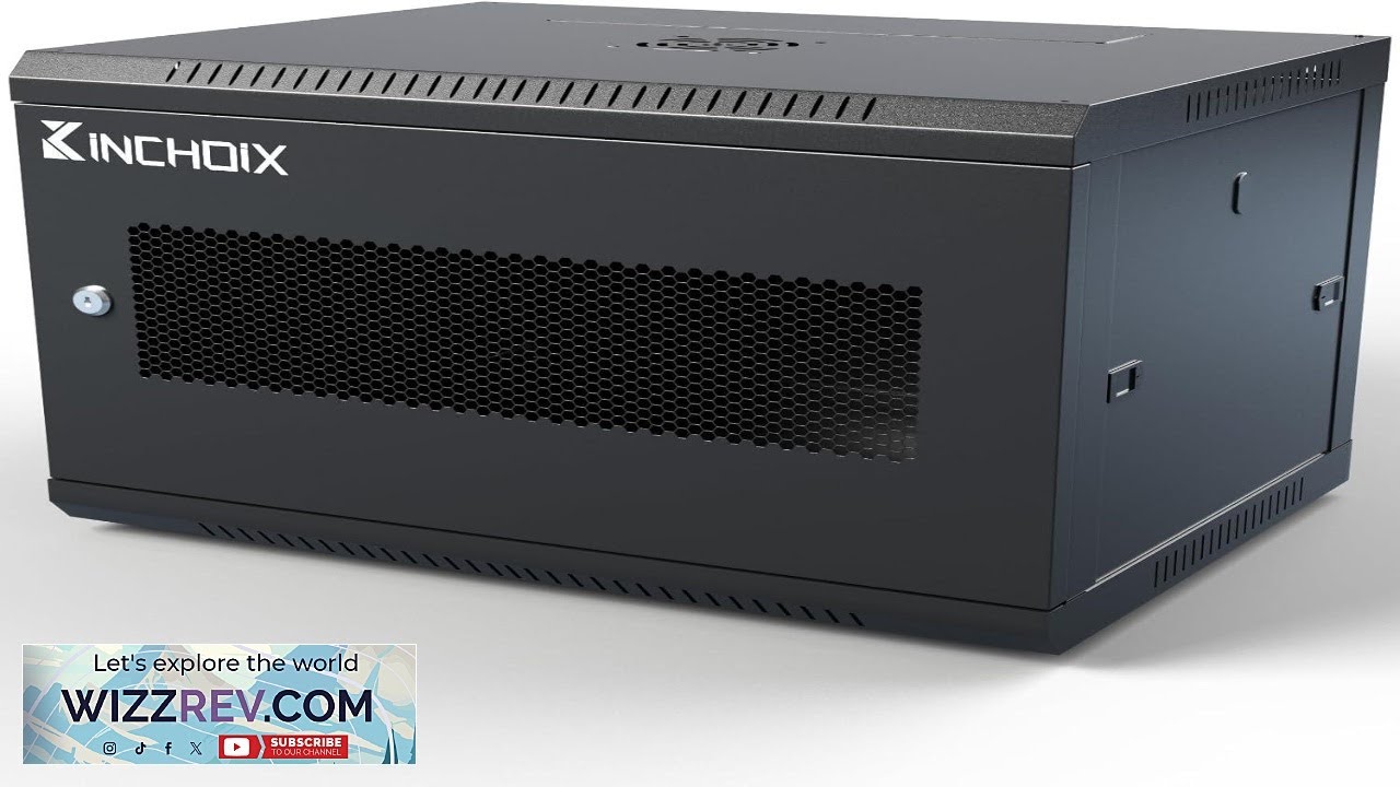 Wall Mount Network Server Cabinet 9U Network Rack Enclosure for ...