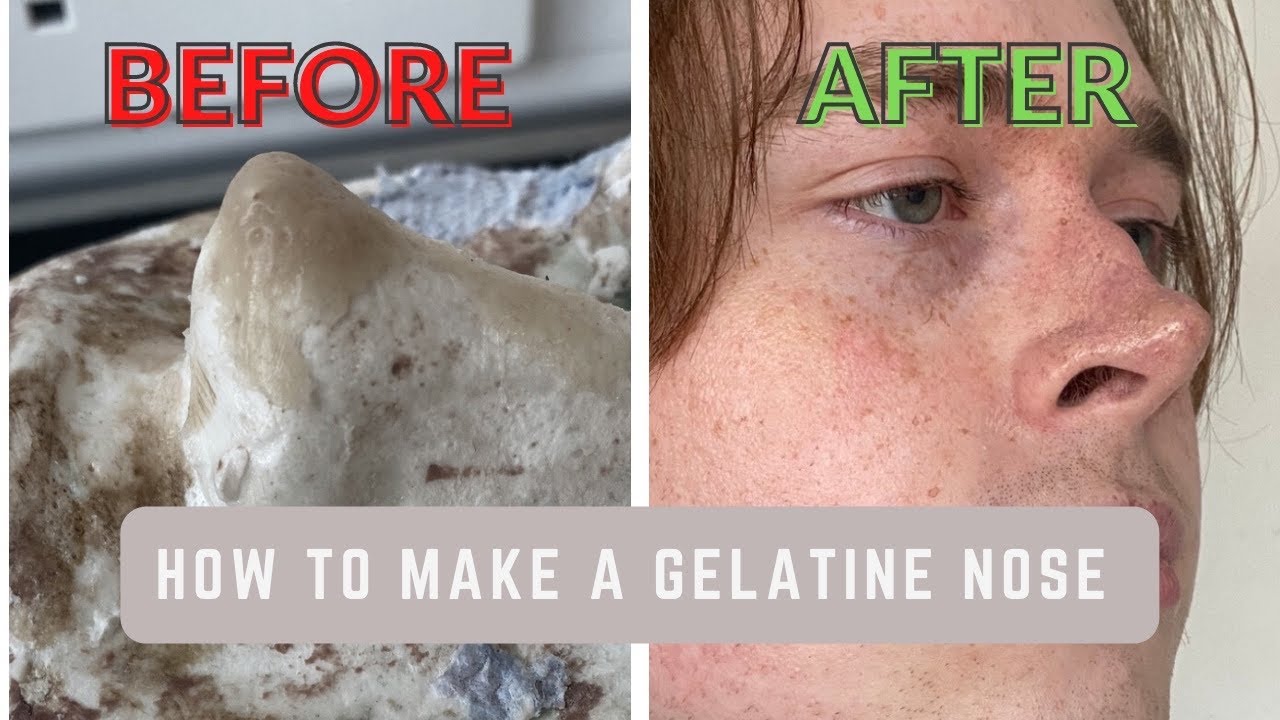 How To Make A Gelatine Prosthetic EASY TUTORIAL YouTube