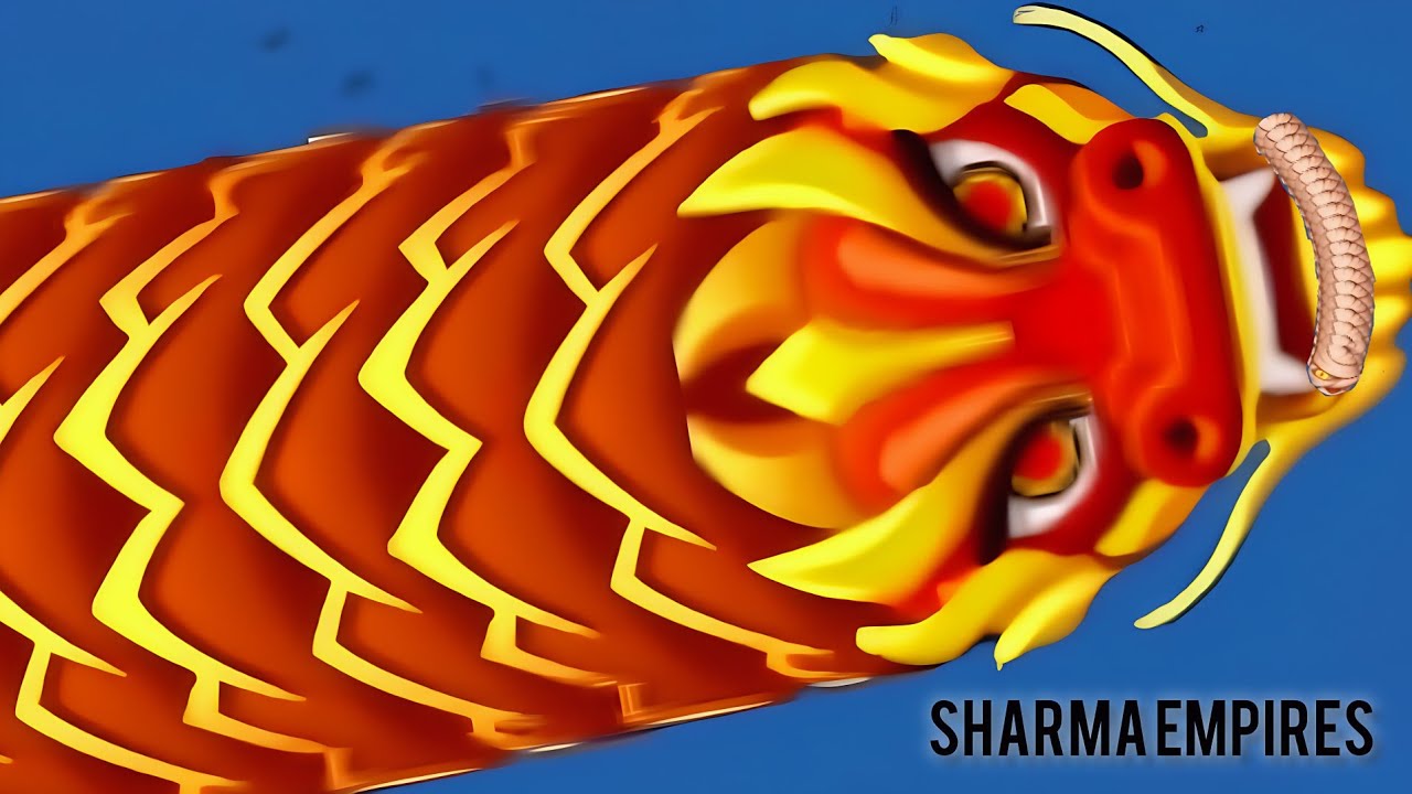 Wormzoneio gameplay epic worms war🔥5M+ 