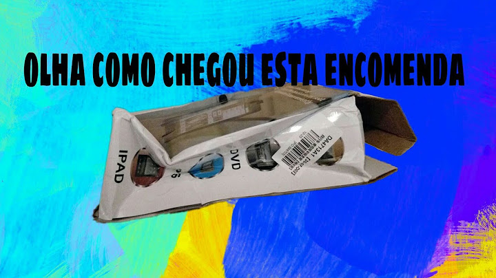 olha como CHEGOU esta encomenda pelos Correios