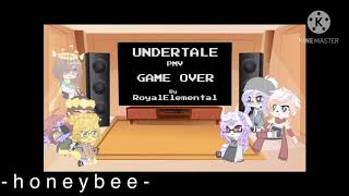 Undertale Reacts To Game Over PMV -h o n e y b e e -