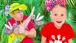 Nastya Ve Baba Noel Baba Ve Noel Oyuncaklarıyla Oynuyorlar