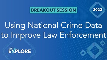 Using National Crime Data to Improve Law Enforcement