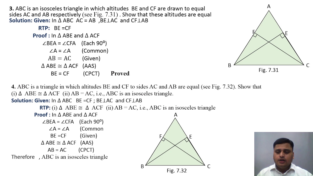 case study class 9 triangles