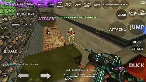 Dark Mohammed Counter-Strike Android: Zombie Escape Mod - On Server DARK_WOLF | BOSS - New Server
