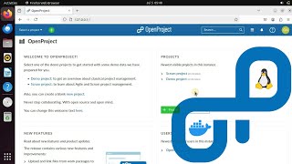 Install OpenProject with Linux and Docker