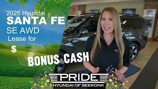 All New 2026 Hyundai Santa FE SE AWD - Lease for $309 per month