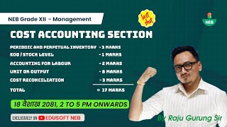 NEB Grade XII -#Marathon Day 17 | Accounts Class By Raju Gurung Sir @EdusoftNEB screenshot 1