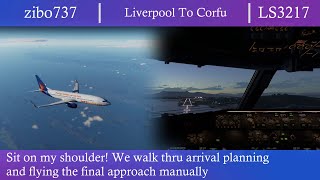 zibo 737 | Liverpool To Corfu | jet2 LS3217