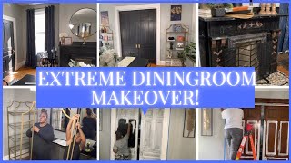 EXTREME DININGROOM DIY MAKEOVER / FIREPLACE MAKEOVER / NEW HOME DECOR & SO MUCH MORE / SHYVONNE MTV
