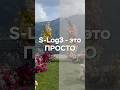 Как Правильно Снимать в S-Log3? #sony #slog #slog3