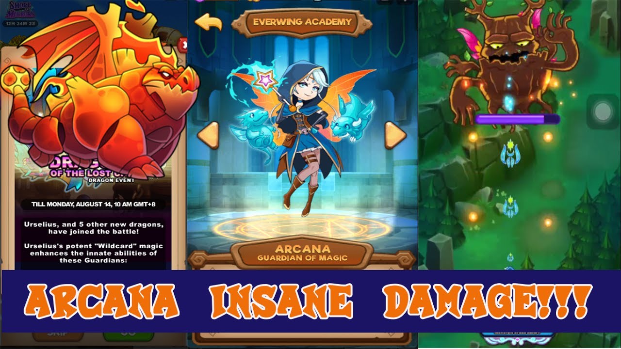EVERWING - ARCANA Guardian of Magic (Level 50 Max ) Unlocked, INSANE SKILL DAMAGE Battle Gameplay