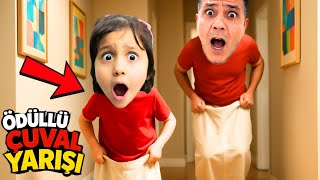 Download lagu MELISA WENT CRAZY, HAD A SACK RACE WITH HER DAD FOR A CASH PRIZE, AND TOOK THE MONEY!