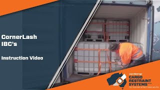 Instruction Video Cornerlash IBCs 20 ft Container