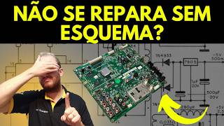 Reparo de Placa sem Esquema? Como Fazer? Eletronica Facil