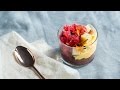The Richest Chocolate Pudding Ever + Saffron Mousse and Blood Orange Granita