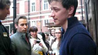 A couple more seconds of James McAvoy