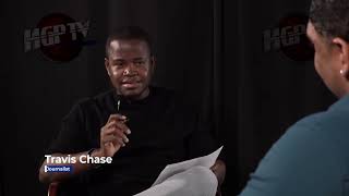 Travis Chase interviewde een man uit Trinidad.