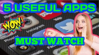 5 APPS THAT WILL MAKE YOUR LIFE GO EASY |  2020 BLOCKBUSTER APPS | MUST WATCH | screenshot 5