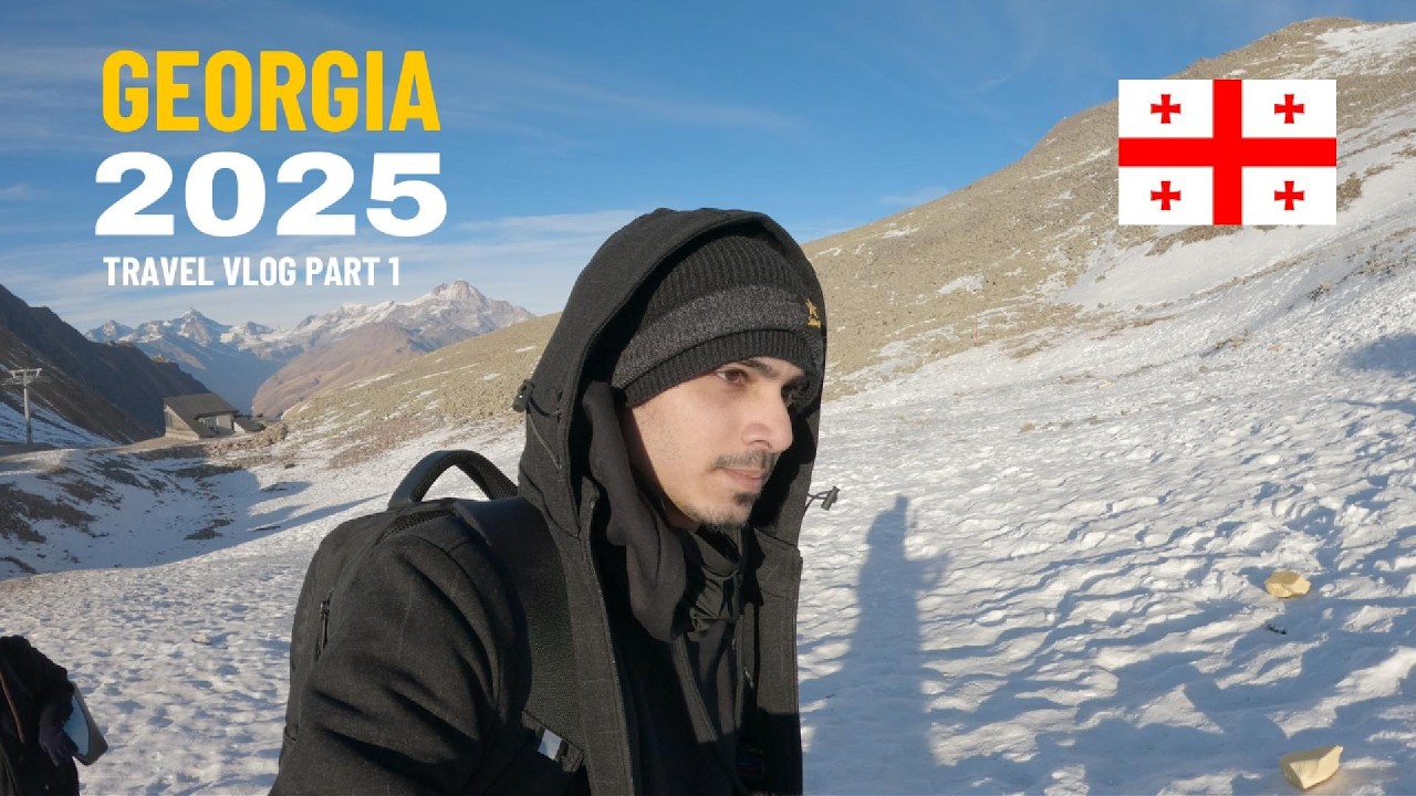 Georgia Trip December ✈️❄️ | Sharjah to Georgia Travel Vlog | AYMANITY