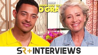 Emma Thompson \& Daryl McCormack Interview: Good Luck To You Leo Grande