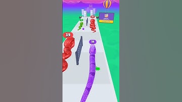 Snake🥴 Run Race😱 Level 9 #gaming #shorts #snakerun @UMARFARUQ007