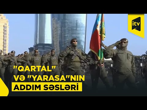 “YARASA” xüsusi təyinatlıları Bakıda paraddan keçid etdi