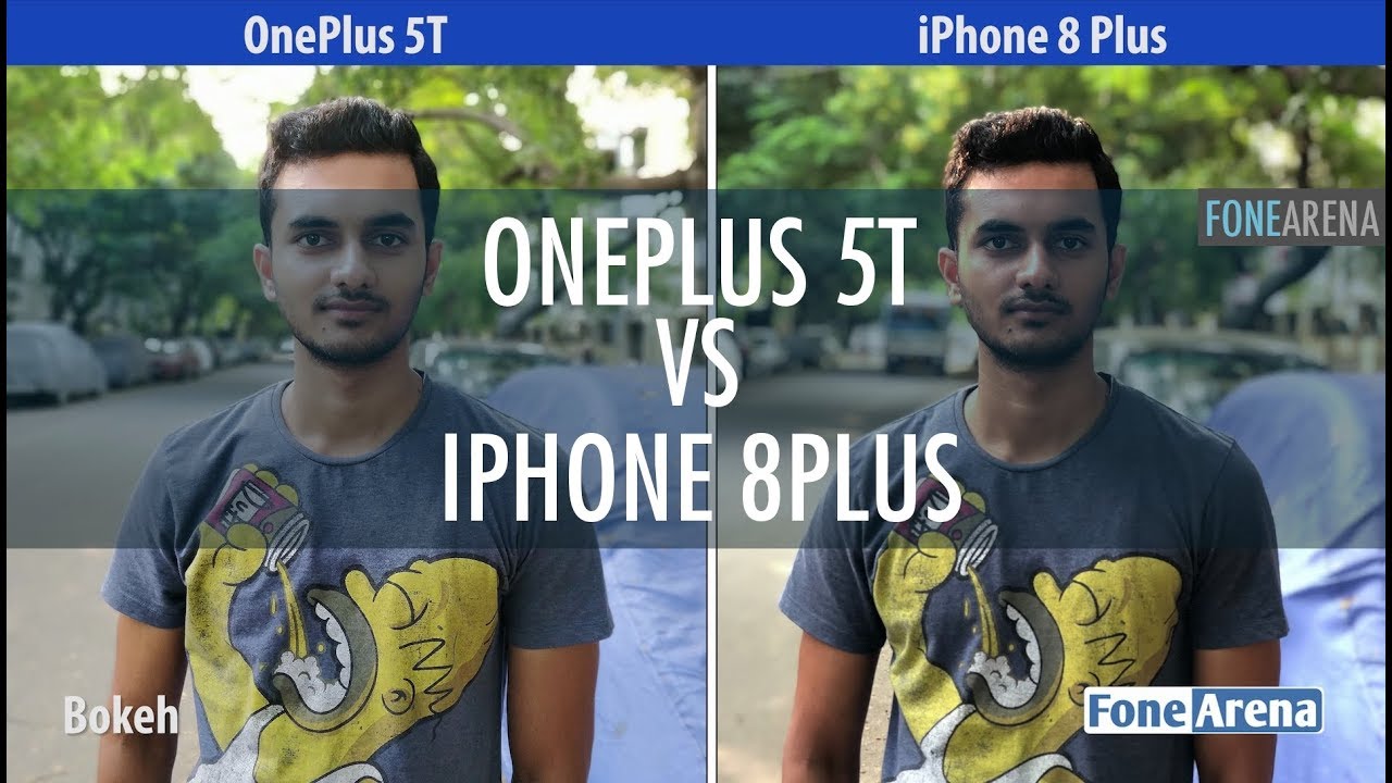 Iphone 8 plus vs oneplus 5t camera