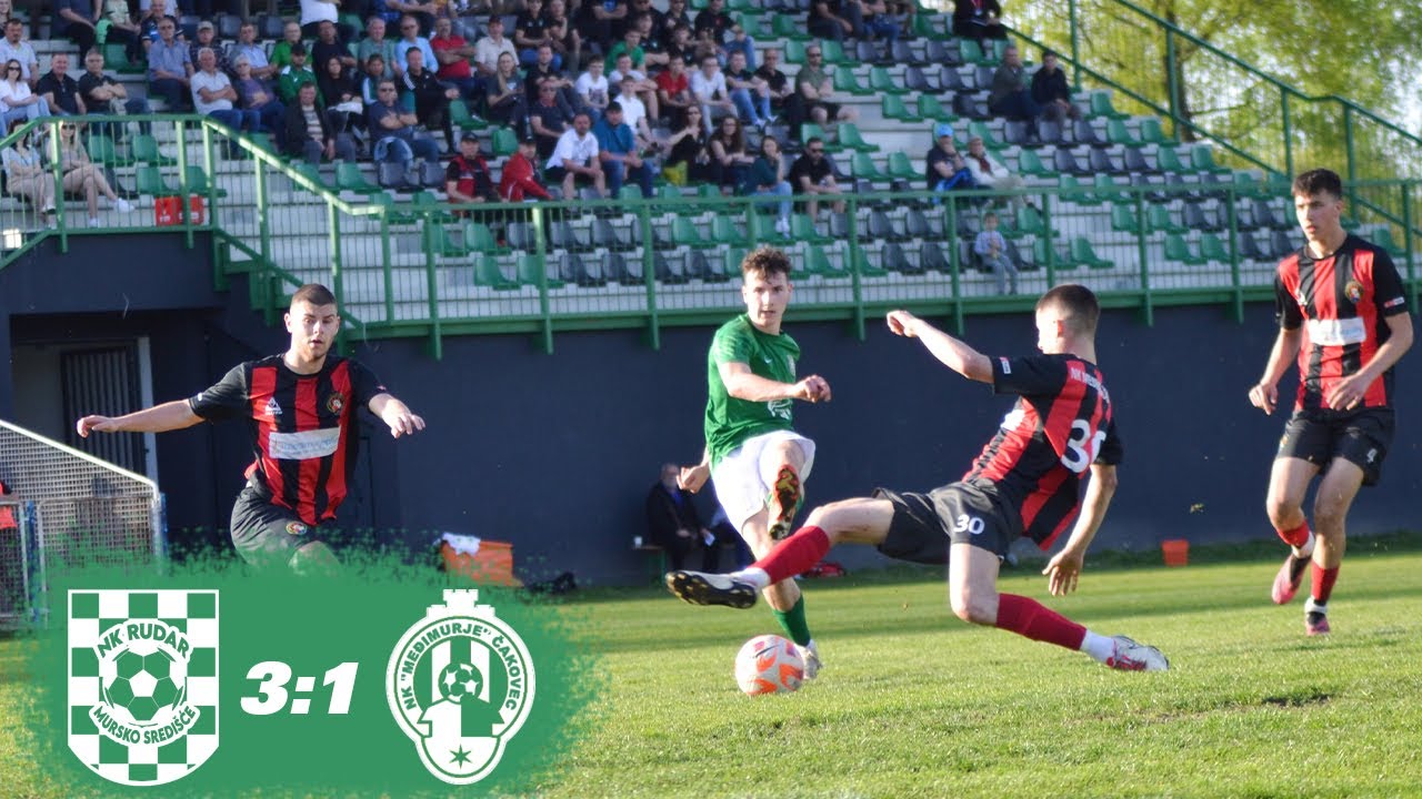 3.NL sjever (19.kolo): NK Rudar - NK Međimurje Čakovec 3:1/06.04.2024 ...