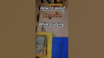 How to avoid distraction while studying ✅#motivation #shorts #ytshorts @setakshi