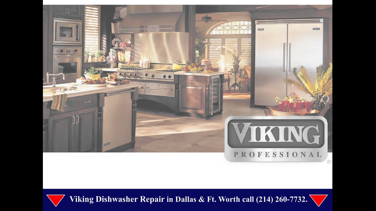 Viking Dishwasher Repair Dallas YouTube