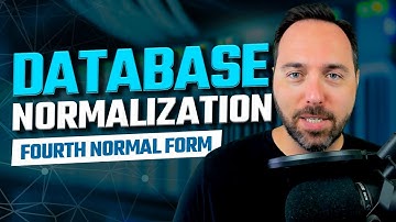 Database Normalization:  Fourth Normal Form