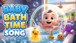 Baby Bath Time Song Fun Cleaning Song For Kids Learn Hygiene & Routines