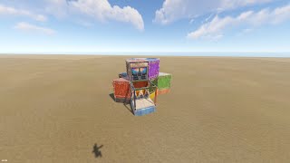 Rust Stability Bunker Solo/Duo Rust Base. Double Bunker