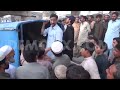 Police has get the fruit hand vehicle in Peshawar