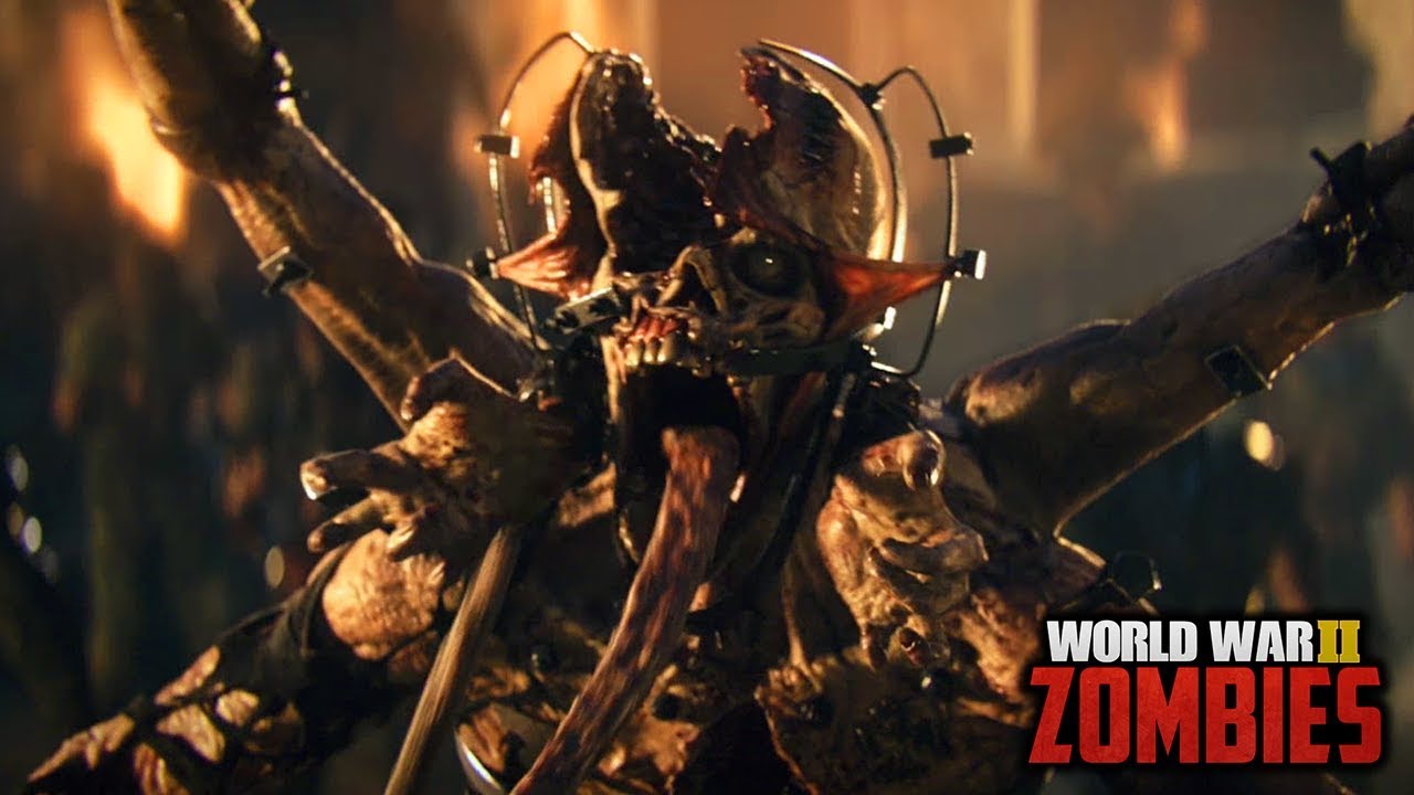 dlcl stanford WW2 ZOMBIES - THE SHADOWED THRONE ENDING CUTSCENE GAMEPLAY! (Call of Duty WW2 Zombies)