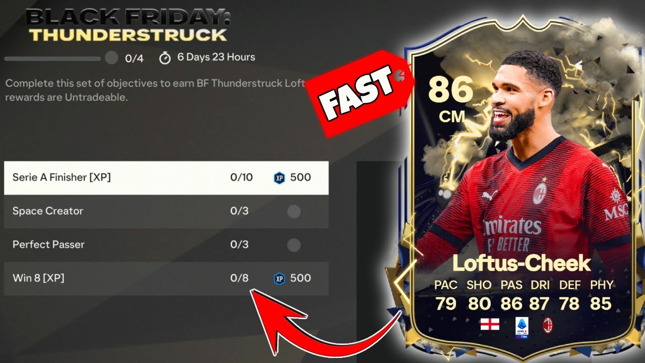 BF Thunderstruck: Daily Play Games Objectives (Packs) : EASportsFC