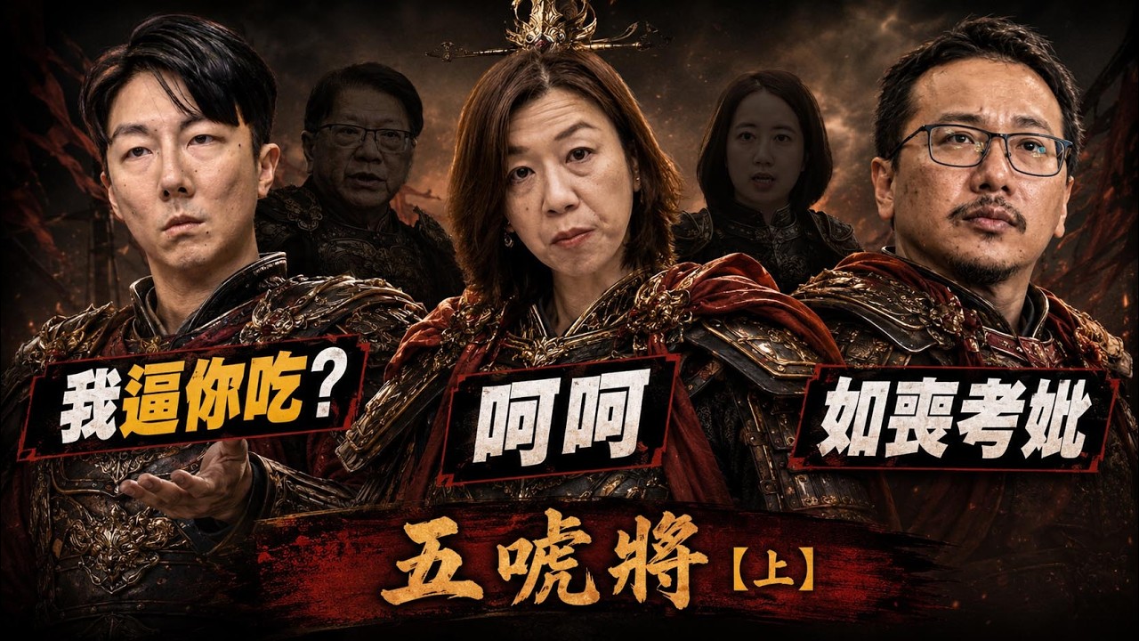 毒油14.7ppb！「又不是我逼你吃」「不鼓勵雞排」「如喪考妣」｜五唬將[上] 縮圖