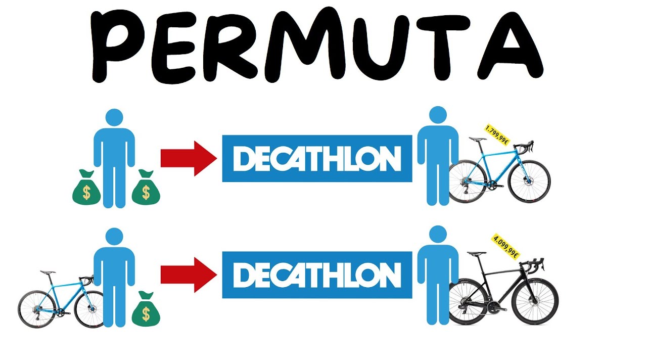 permuta bici decathlon
